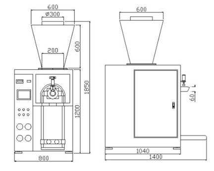 定量粉劑包裝機(jī)設(shè)計(jì)圖